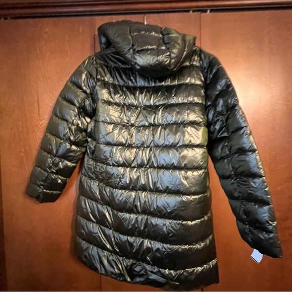 Nine West XXL Puffer Coat NWT Ret $140 Dark Green - Picture 2 of 11